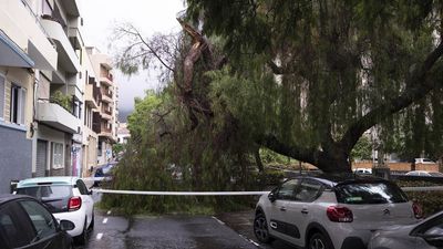 Hermine se debilita pero deja unas precipitaciones históricas y problemas de comunicaciones en Canarias