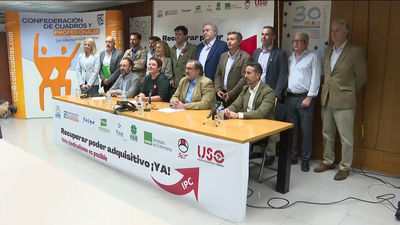 Nueve sindicatos minoritarios convocan movilizaciones para reclamar subida de salarios