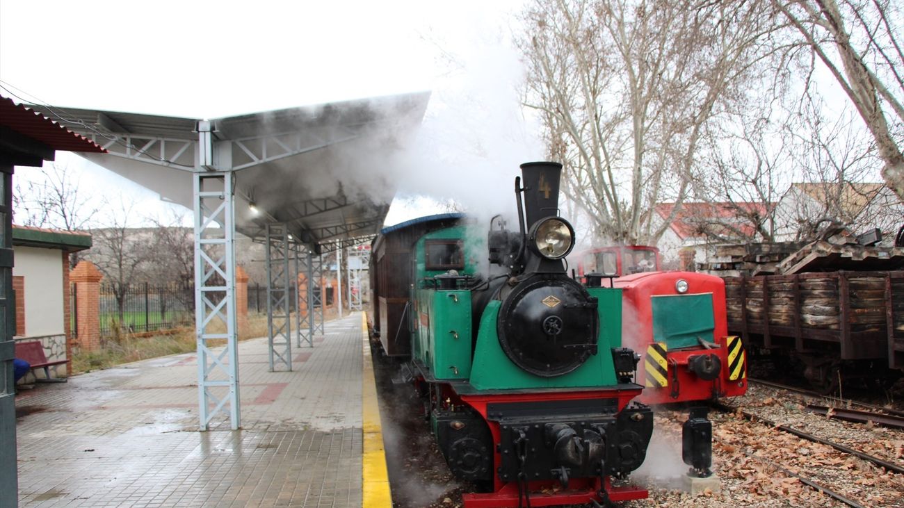 El antiguo tren de Arganda comenzará su temporada de otoño