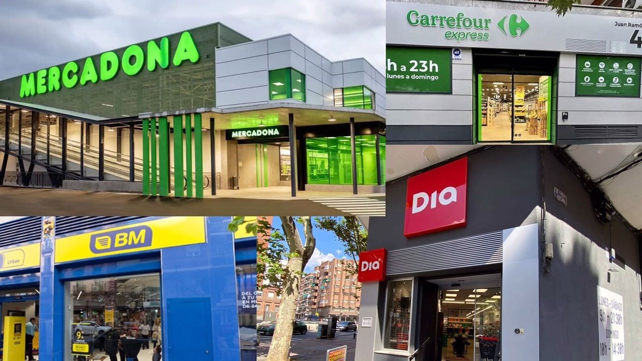 El Top 10 de los supermercados más baratos y más caros de Madrid