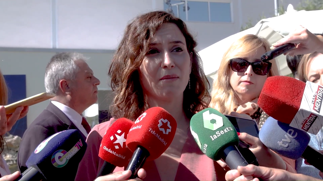 Ayuso, tras la rebaja fiscal de Puig: "Los impuestos en Madrid no van a ser moneda de cambio"