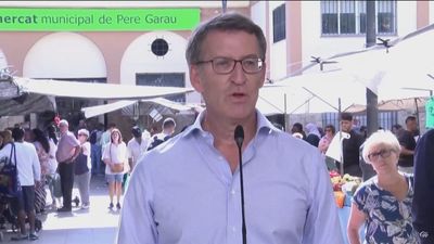 Feijóo: "El Partido Socialista debería ponerse de acuerdo consigo mismo"