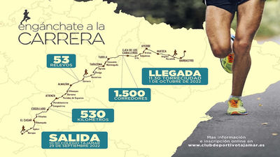 500 corredores se relevarán en una carrera que une sin descanso Madrid y el Pirineo aragonés