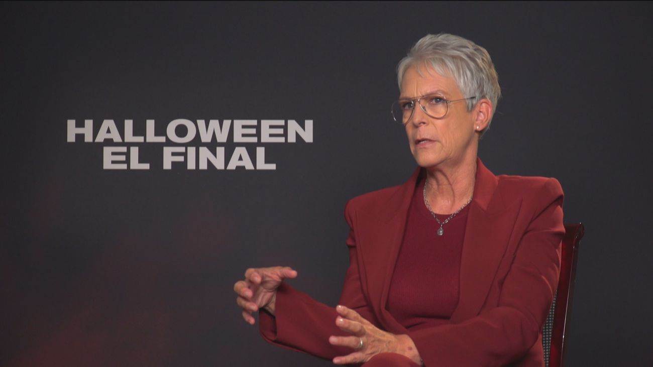 Jaime Lee Curtis presenta el final de la saga de terror 'Halloween' en Madrid
