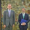 El rey Felipe VI recibe a Carlos Lesmes en la que puede ser su última audiencia como presidente del CGPJ