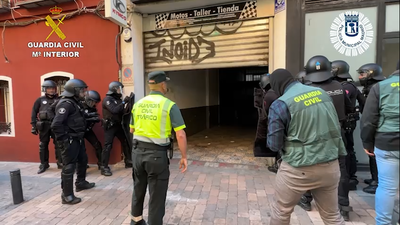 La operación policial en el distrito de Tetuán termina con 16 detenidos