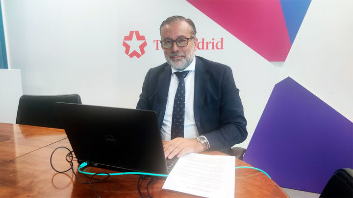 Enrique López, Consejero de Presidencia, Justicia e Interior, contesta a las preguntas de los madrileños