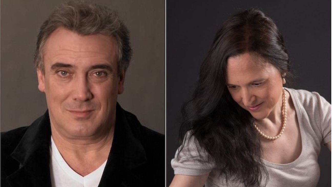 El director Jaime Martín y la compositora Alicia Díaz, Premios Nacional Música