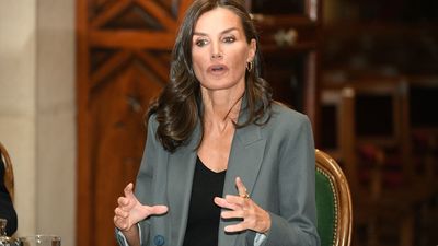 La Reina Letizia asiste a la reunión de trabajo de la Fundación del Español Urgente