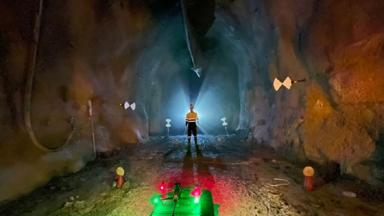 La startup madrileña Hovering Solutions presenta en Las Vegas sus drones para trabajos subterráneos