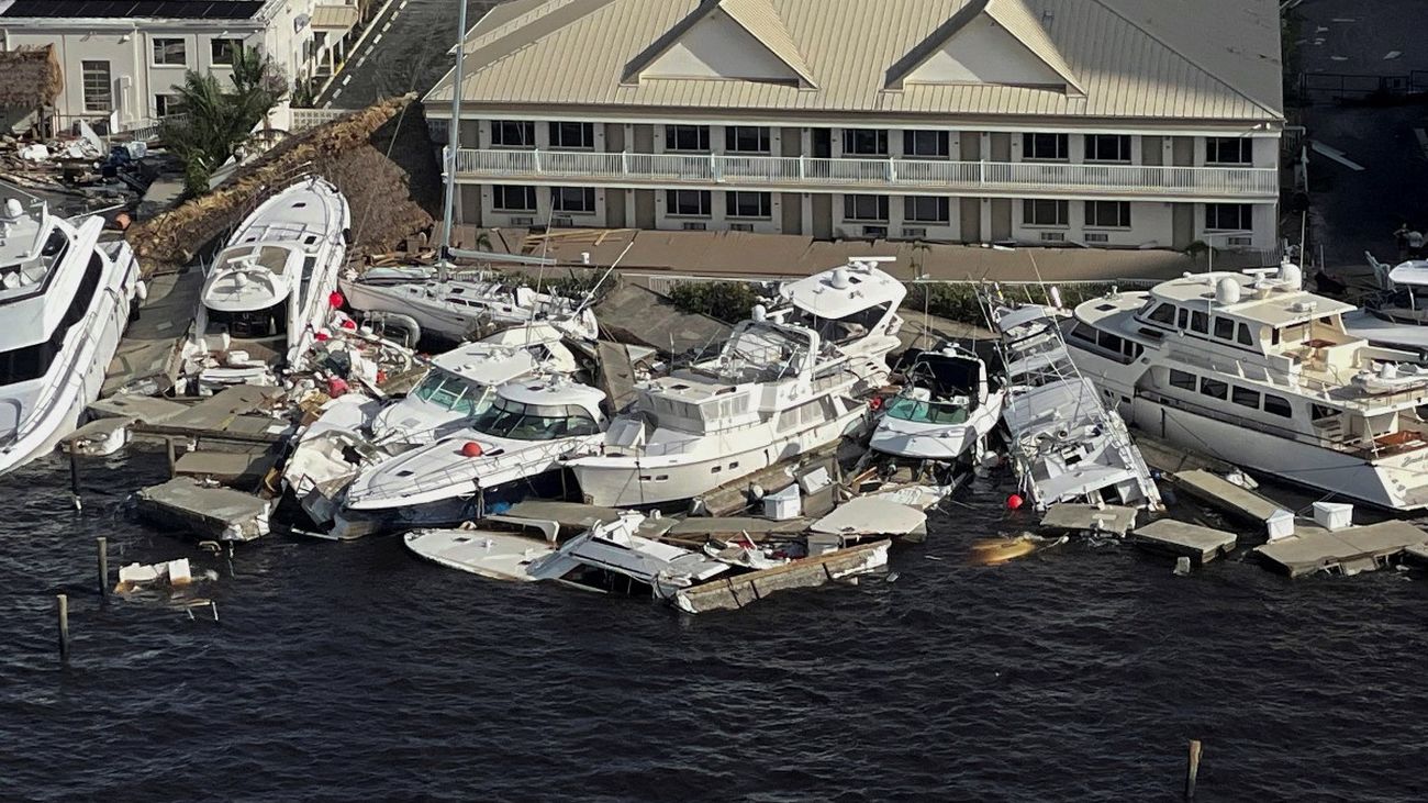 Daños materiales causados por el huracán Ian en Florida
