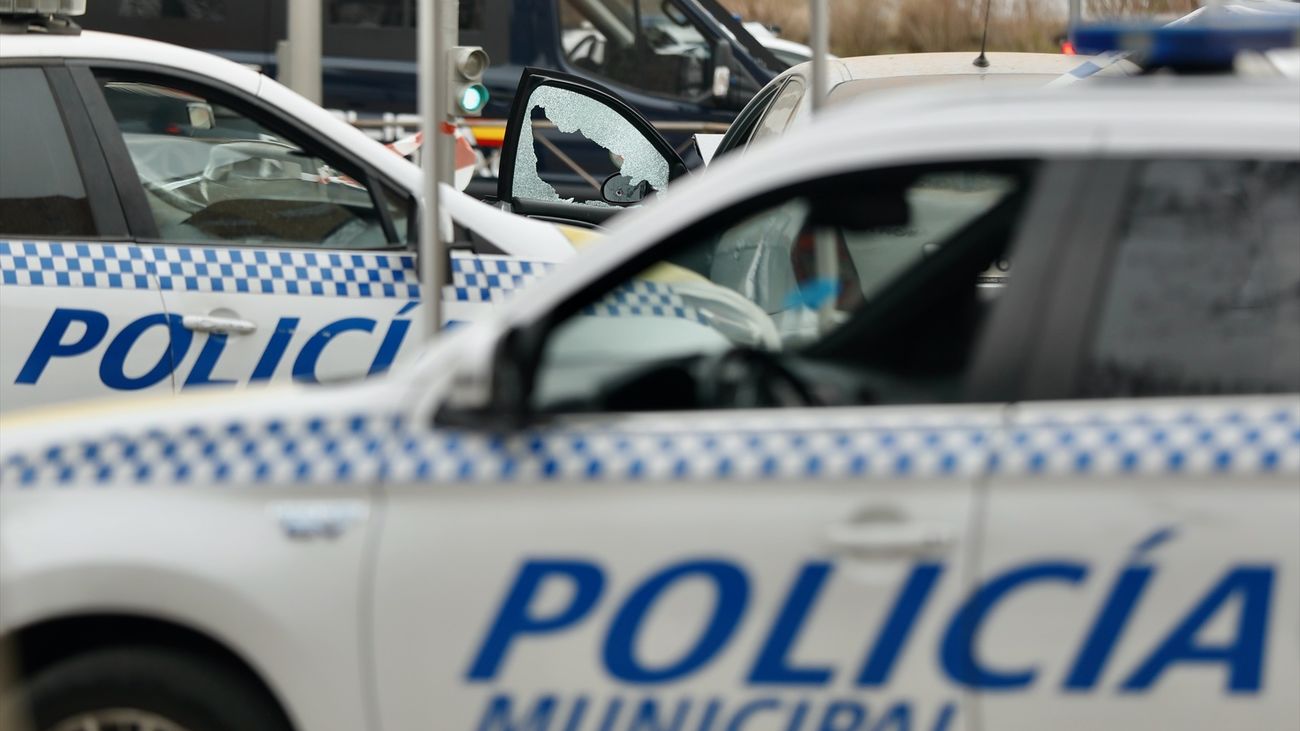 Vehículos de la Policía Municipal de Madrid