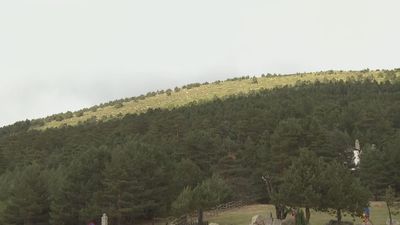 Llega la primera nieve otoñal a la Comunidad de Madrid