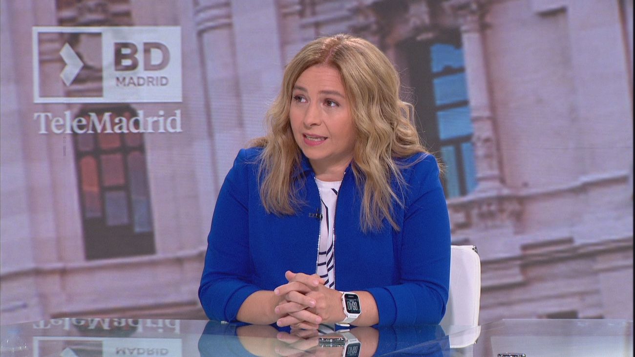 Inmaculada Sanz, portavoz del Ayuntamiento de Madrid