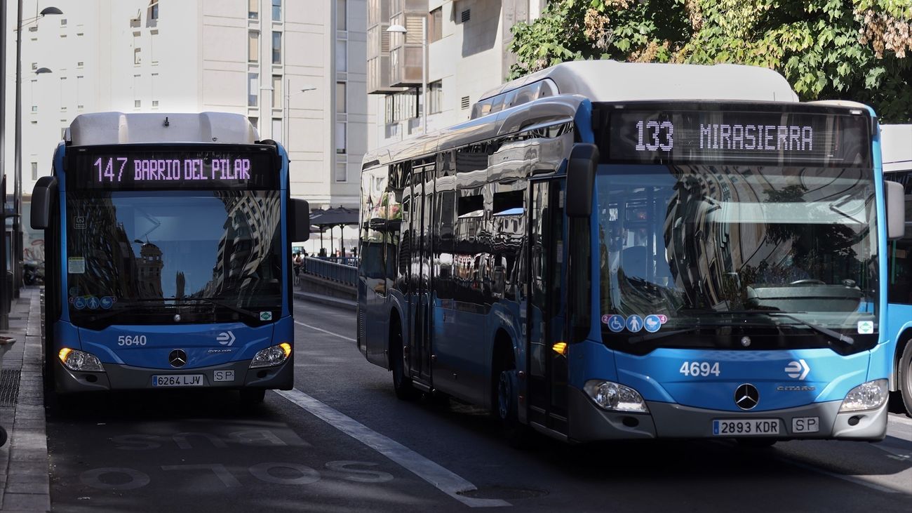 Los autobuses de la EMT de Madrid son gratis este primer lunes de octubre