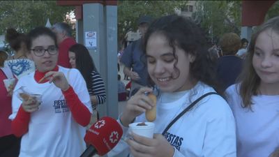 Se acaban las fiestas del distrito de Chamartín con chocolatada, orquestas y fuegos artificiales