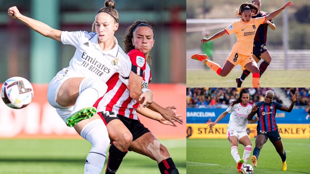 Real Madrid, Atlético y Madrid CFF