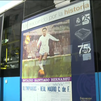 25 autobuses de la EMT lucirán carteles históricos del Santiago Bernabéu