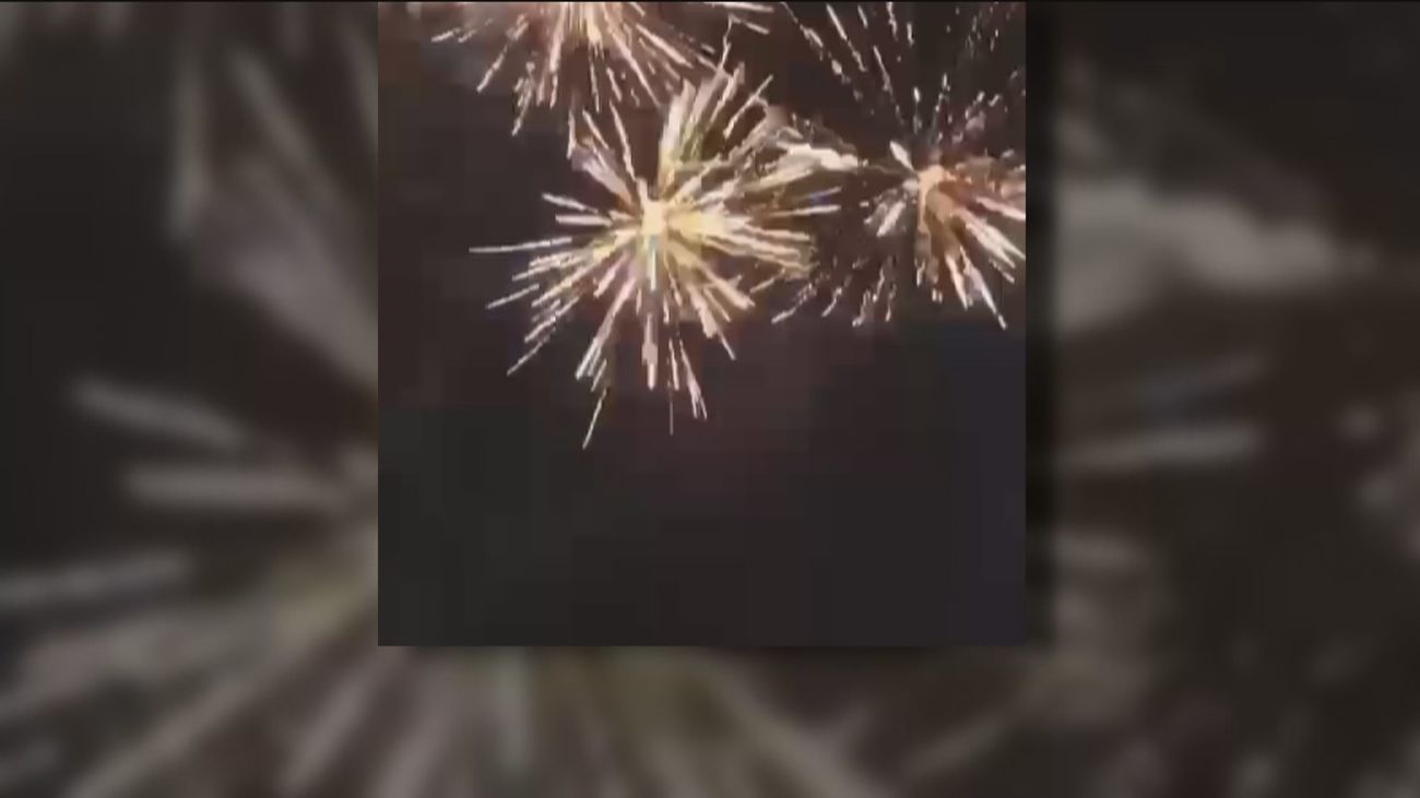 Varios heridos leves en Manzanares del Real por un accidente con fuegos artificiales