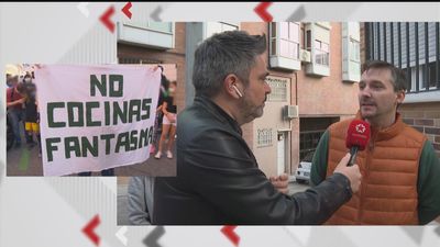 Los vecinos de Tetuán temen que se instale definitivamente otra 'cocina fantasma' en el barrio