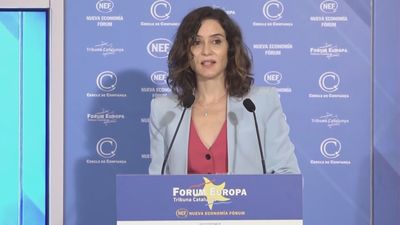 Ayuso adelanta que con el "impuesto de Solidaridad" pueden irse 13.000 contribuyentes de Madrid cuya recaudación asciende a 5.000 millones de euros