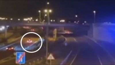 Peligrosa persecución en la M-50 tras un robo en un Lidl de Leganés