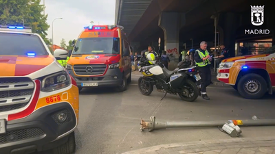 Detenida la conductora que atropelló  este lunes a una mujer en Puente de Vallecas  y se dió a la fuga