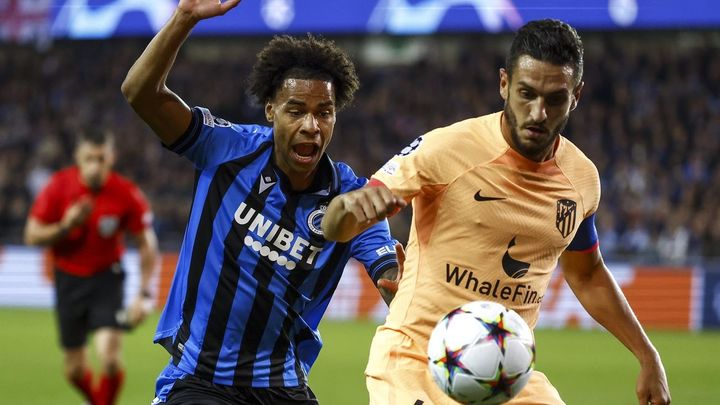 Koke ante el Brujas / EFE