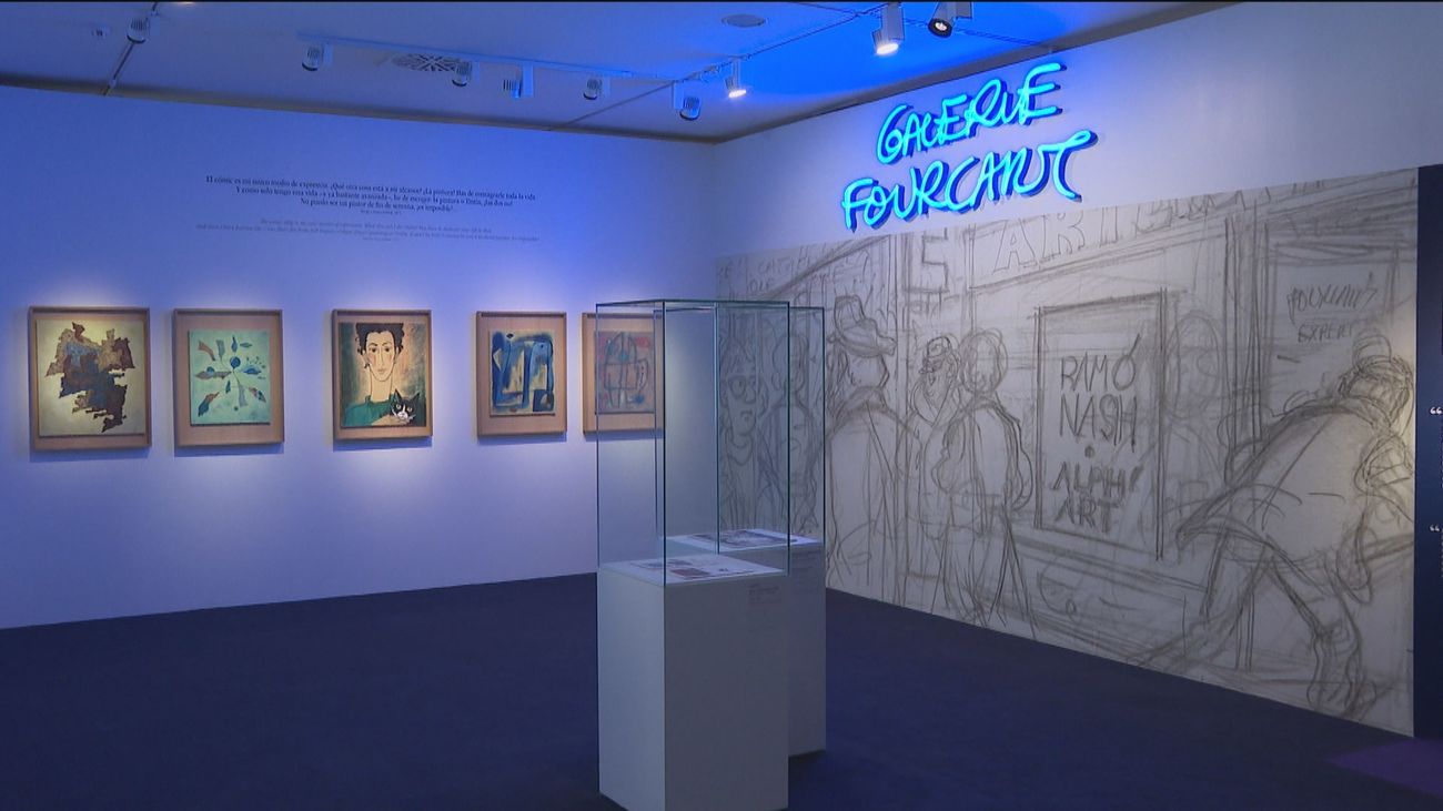 La muestra del creador de Tintín que no rehúye de polémicas racistas