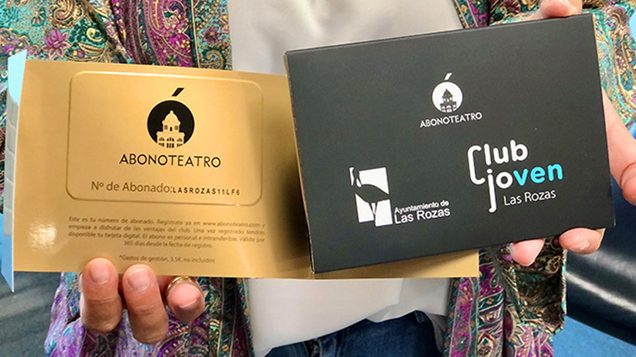Las Rozas reparte 1.000 abonos a jóvenes de entre 16 y 25 años para disfrutar del teatro y cine