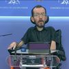 Echenique acusa al PSOE de "deslealtad" por ocultar una subida  "unilateral" del gasto en Defensa