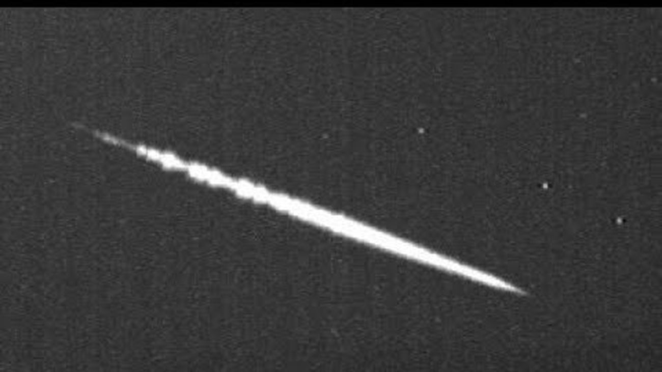 Una espectacular bola de fuego sobrevuela el Golfo de Cádiz a 69.000 km/hora