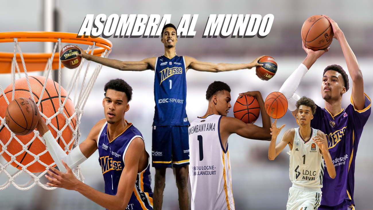 Wembanyama, la nueva promesa del baloncesto, asombra al mundo