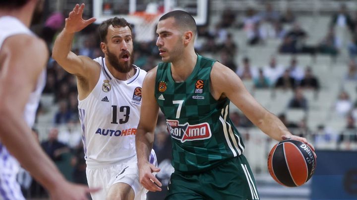 Sergio Rodríguez ante Panathinaikos / EFE