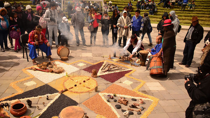 Festejos del Inti Raymi en Ingapirca, Ecuador / Ministerio de Turismo de Ecuador