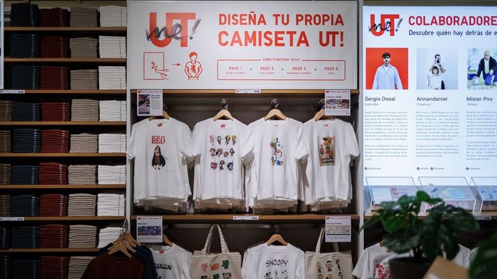 Espacio para personalizar camisetas y bolsas de algodón / EUROPAPRESS