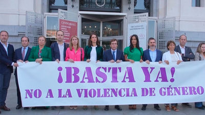 Minuto de silencio en Cibeles para recordar a Esther, la última víctima de violencia machista en la región