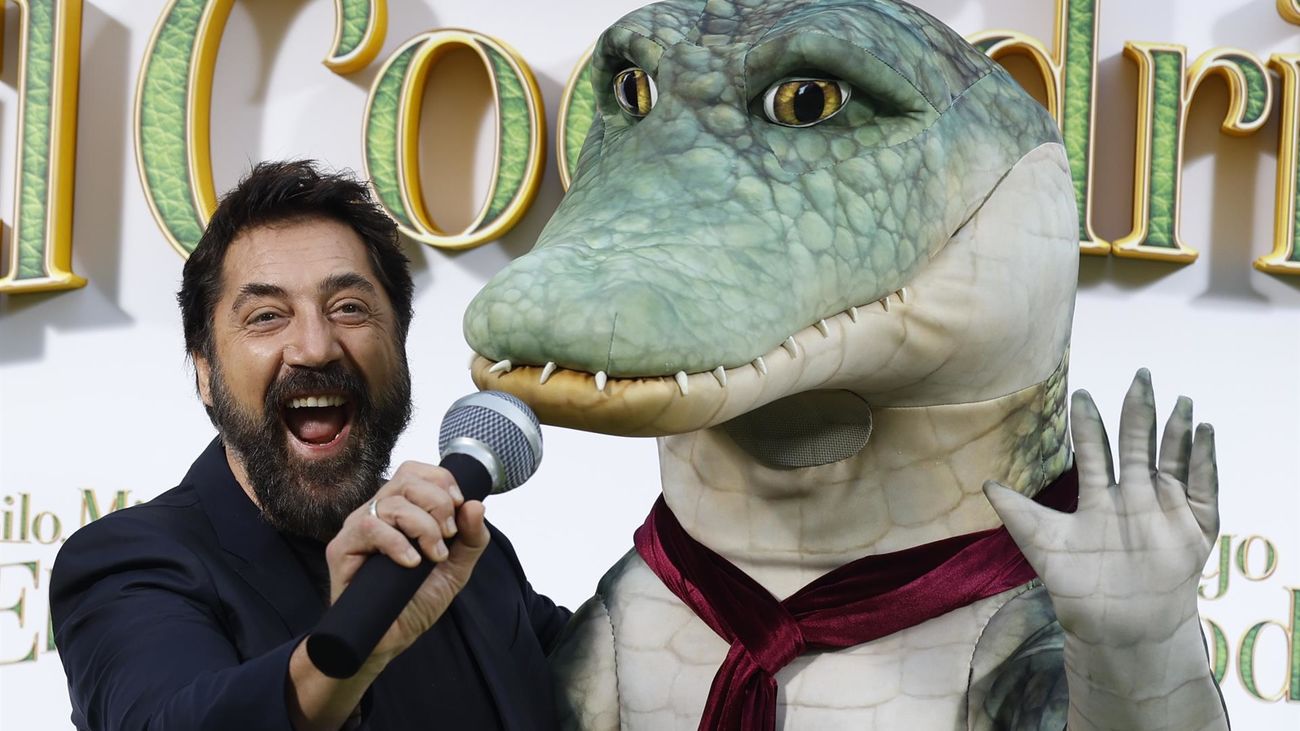 Javier Bardem, el mago Tamariz de 'Lilo, mi amigo el cocodrilo'