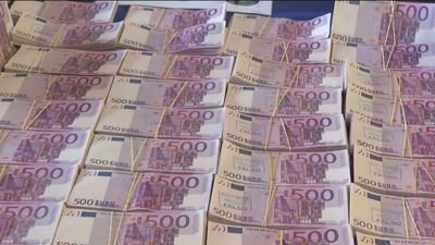 Desmantelan en Barcelona el principal laboratorio de falsificación de billetes de 500 euros en Europa