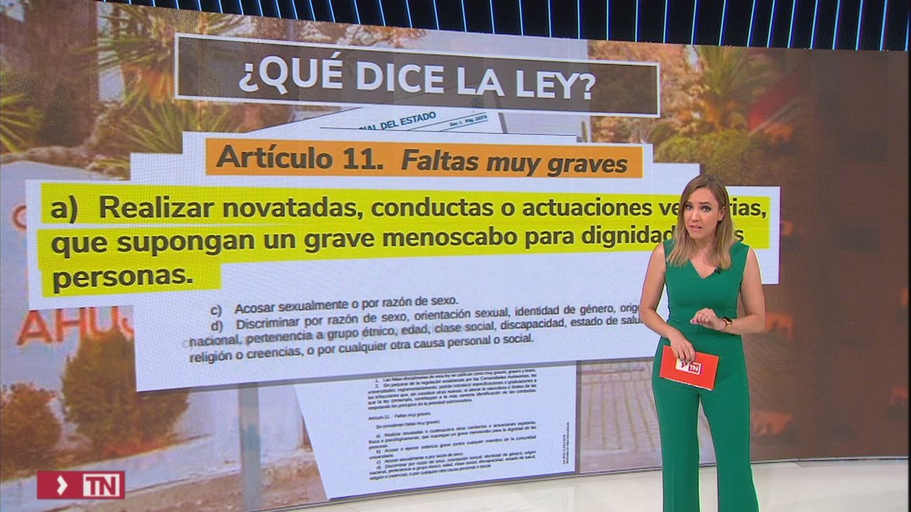 Escándalo machista en un colegio mayor de Madrid: ¿Están penados por ley estos comportamientos?