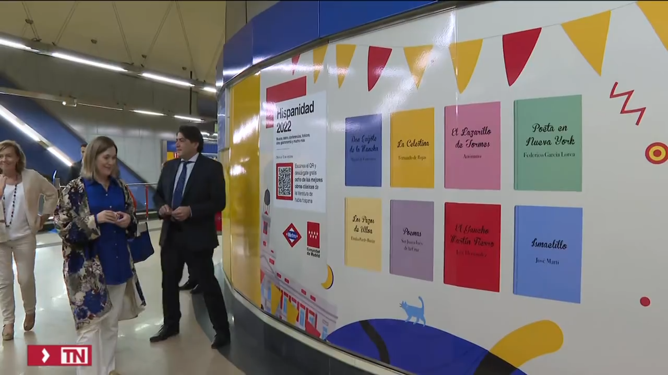 Literatura clásica en castellano para descargarse gratis y leer en el metro de Madrid