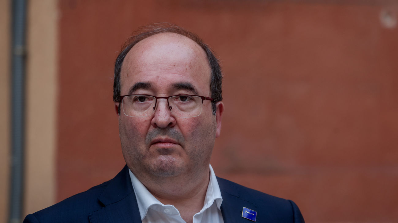 El ministro de Cultura y Deporte, Miquel Iceta