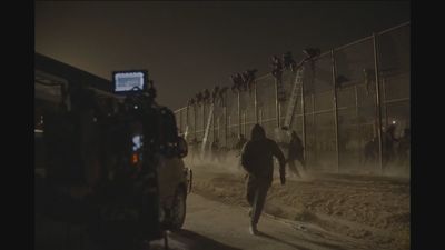 'El Salto' de la valla de Melilla, en Madrid