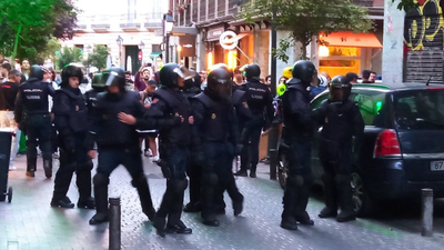 Okupación y desalojo exprés de La Ingobernable del Patio Maravillas