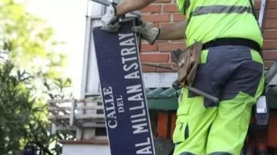 Cientos de personas reclaman en Latina el nombre de la calle Mestra Justa Freire