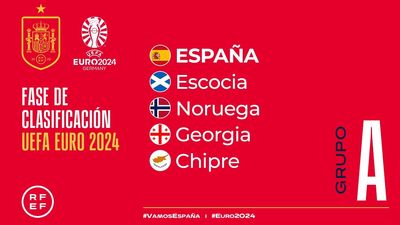 España se jugará el pase en la Eurocopa 2024 frente a Escocia, Noruega, Georgia y Chipre