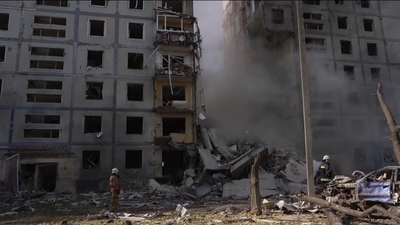 Al menos 17 muertos en el ataque nocturno ruso con misiles contra Zaporiyia