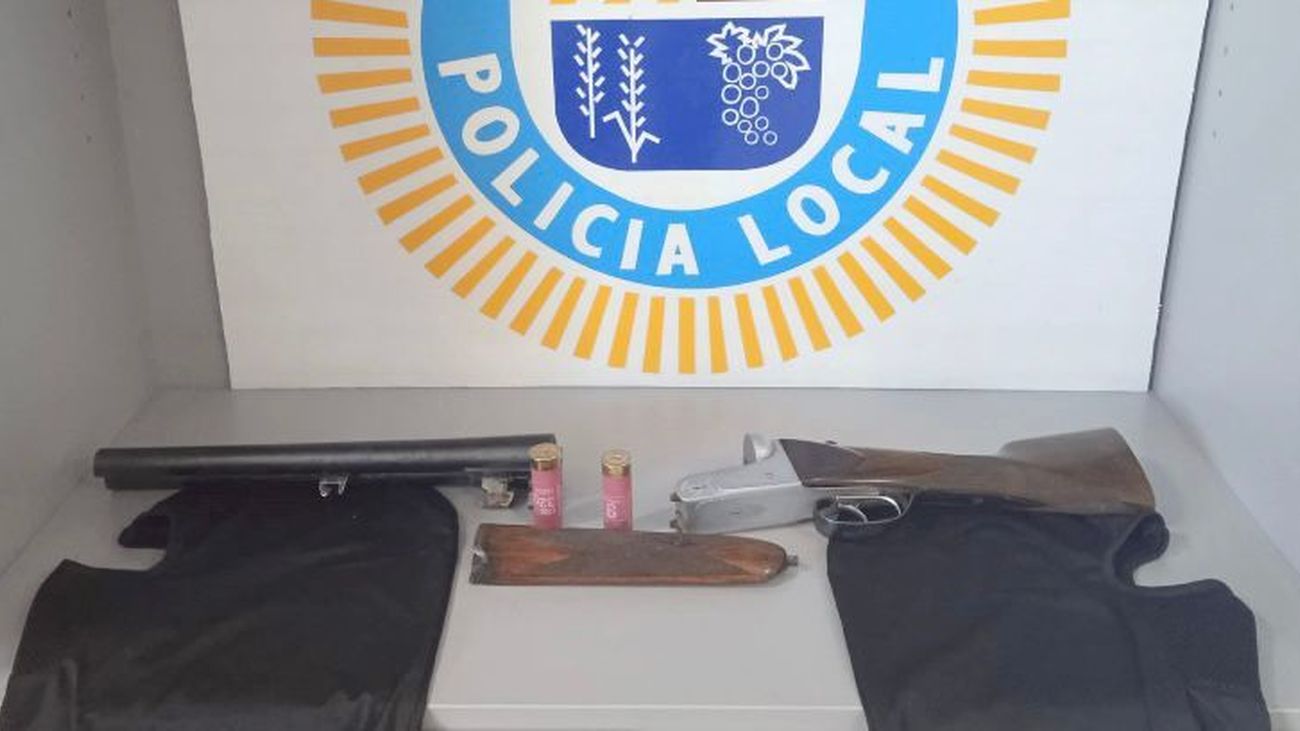 Detenido en Algete un hombre por tenencia ilícita de armas