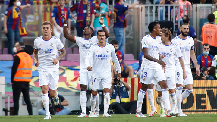 Alaba celebra un tanto en El Clásico del año pasado / EUROPA PRESS