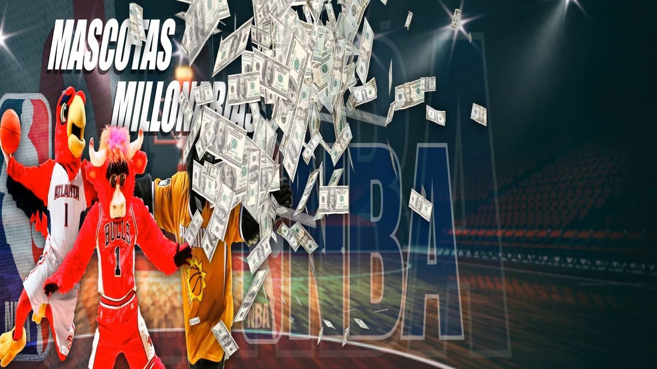 Las mascotas de la NBA y sus increíbles salarios